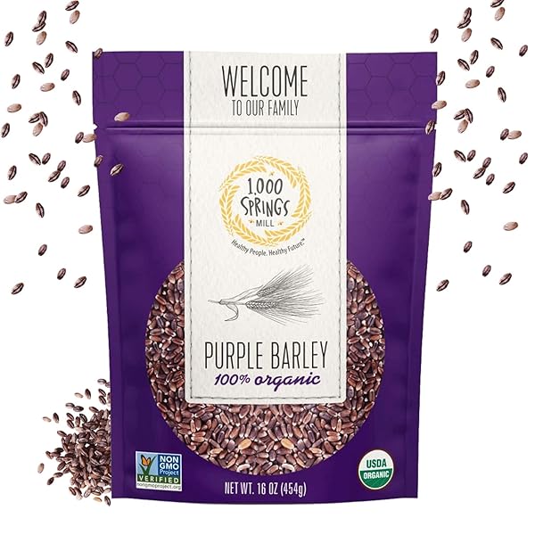 1000 SPRINGS MILL – ORGANIC PURPLE BARLEY |...