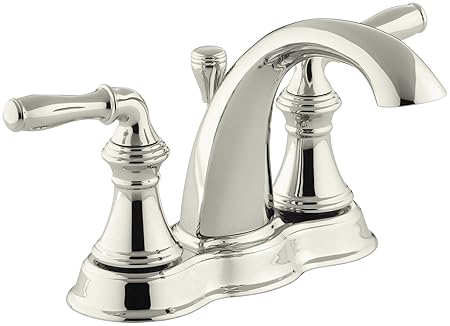 Kohler k-393-n4-sn Devonshire Centerset Waschbecken Wasserhahn, Vibrant