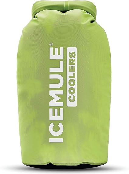 Icemule Klassischer Isolierter Rucksack Kuhltasche Freihandig Tragbar Faltbar Wasserdicht Weich Fur Wandern Strand Picknick Camping Angeln 10 Liter 6 Dosen Amazon De Kuche Haushalt