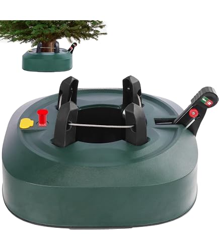 Support De Sapin De Noël Jusqu'à 1,8m - Remplissage D'eau 1,5L - Stable Et Robuste Avec Fixation Manuelle