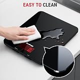 201 Digital Kitchen Scale 5kg Tempered Glass Backlit LCD view 6