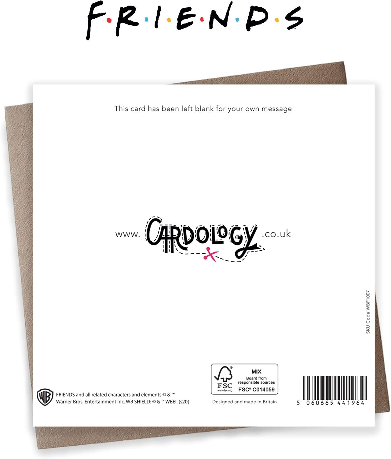 Cardology - Funny Anniversary Card, Joey Loves Food - Image 5