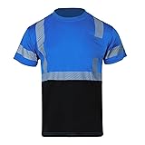 FONIRRA Hi Vis Safety T Shirt for Men Class 2 ANSI