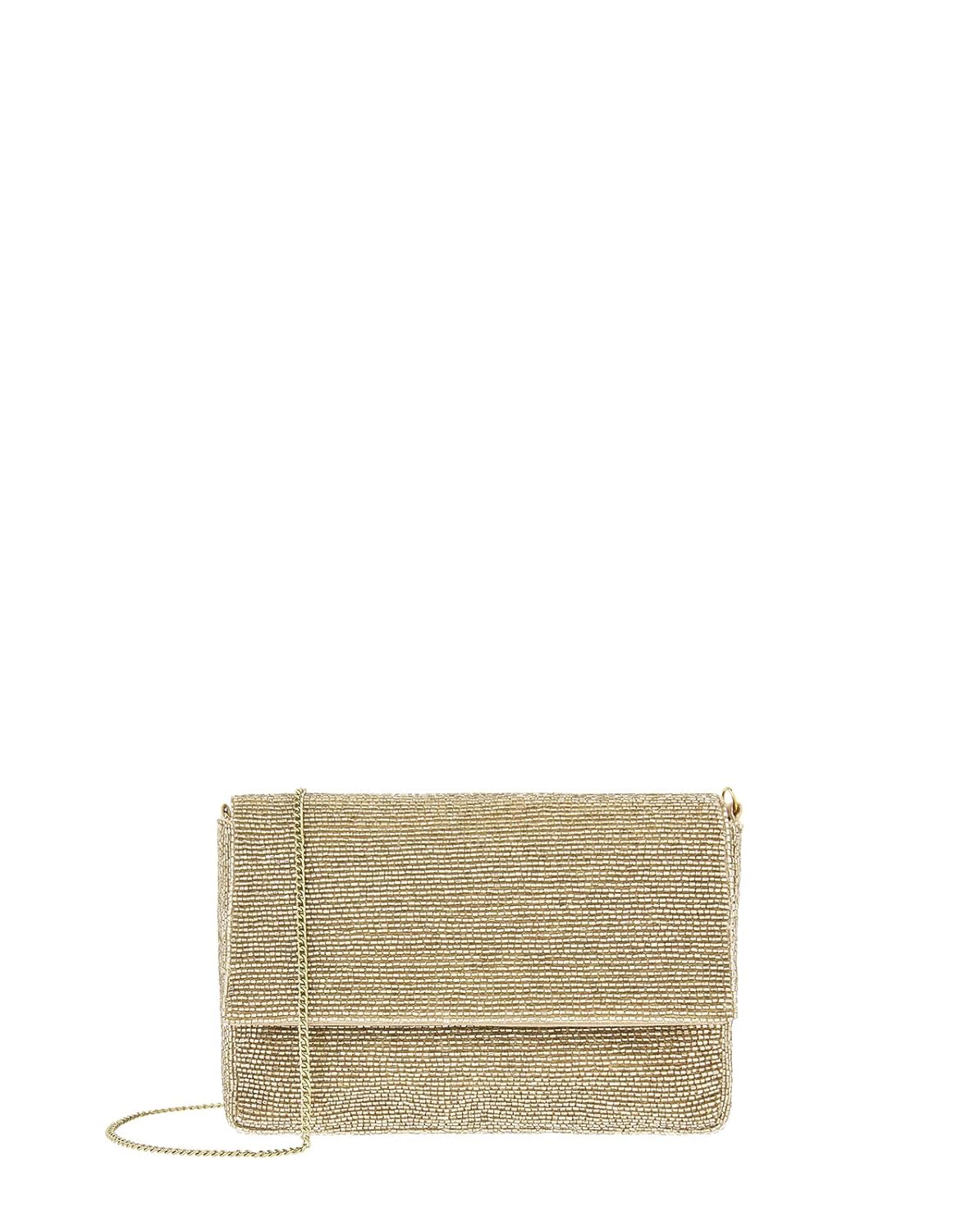 accessorize beaded clutch