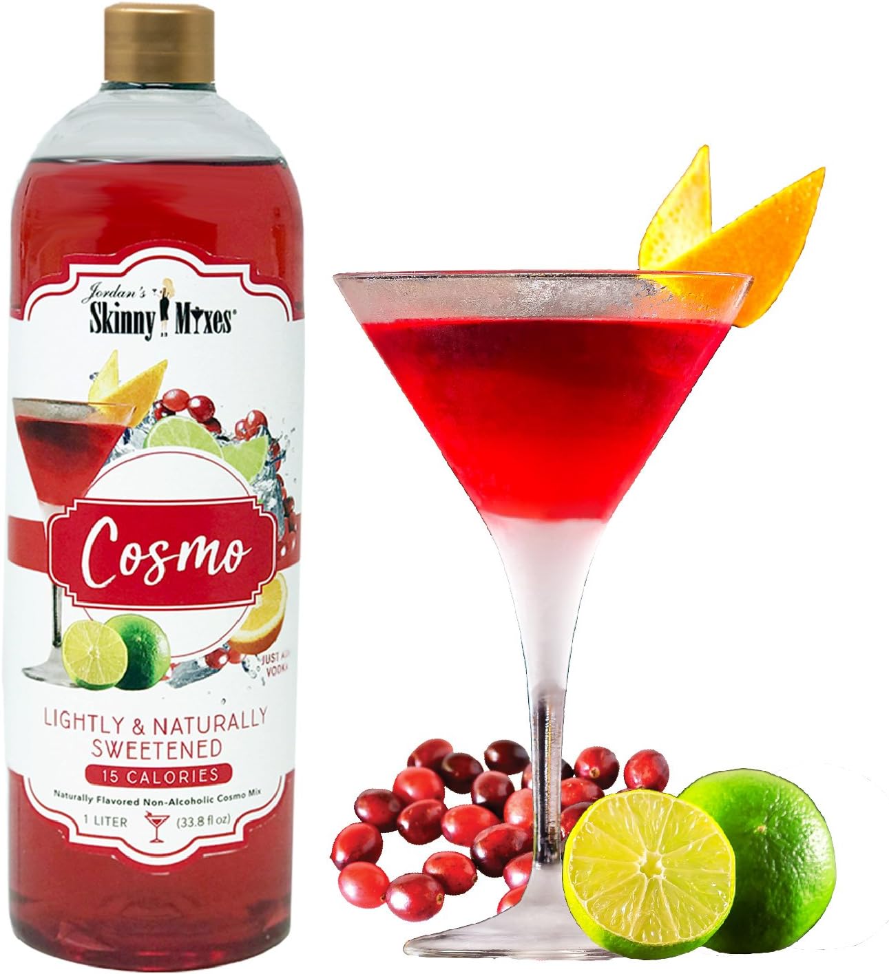 Jordan's Skinny Mixes Cosmopolitan 1 Litre 15 Calories
