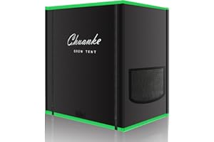 Chuanke Small Grow Tent for Aerogarden Hydroponics Growing System Indoor 20"x14"x22"High Reflective Mylar Leak-Proof of Light 600D Oxford Fabric for Indoor Plant