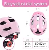 SIFVO Kids Bike Helmet with Visor, Adjustable 50-57cm, CE+CPSC view 5