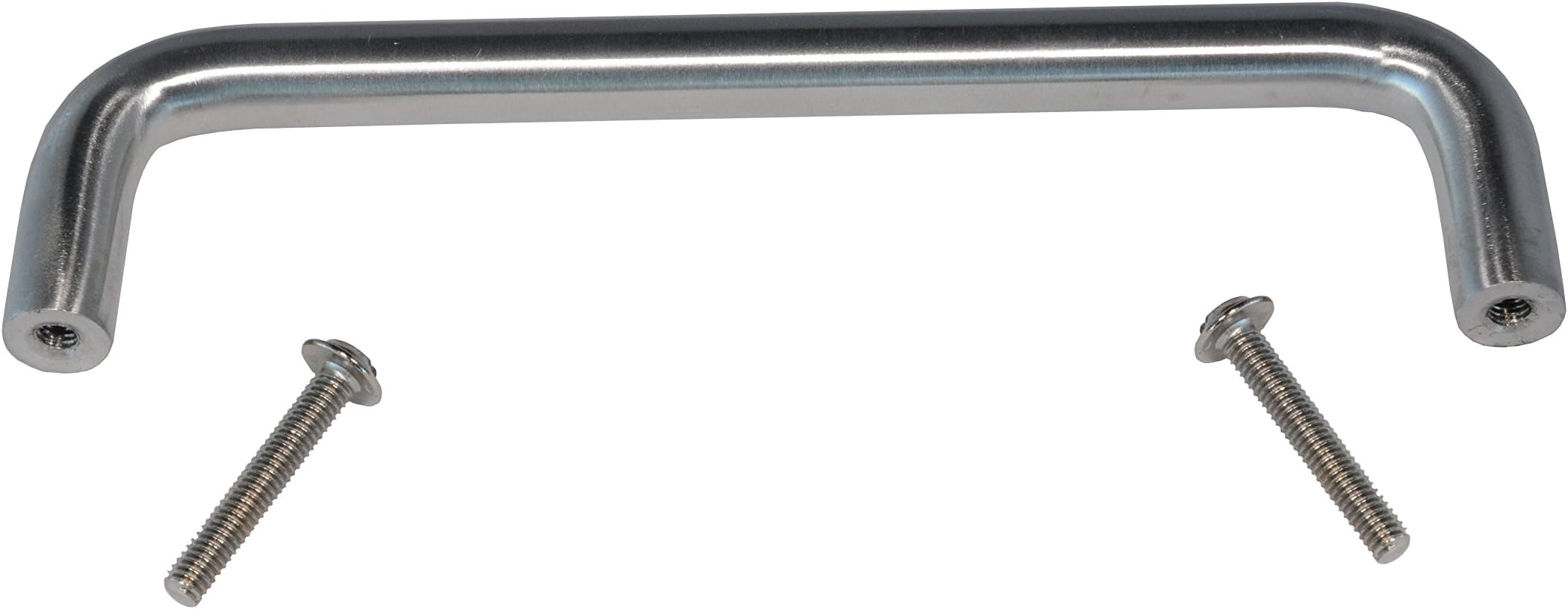 50 Pack 5" Wire Style Brushed Nickel Kitchen Drawer Pulls | Rust Resistant Modern Kitchen Cabinet Handles with Stainless Steel Core, Satin Nickel Finish. Easy Install Bulk Kitchen Door Handles