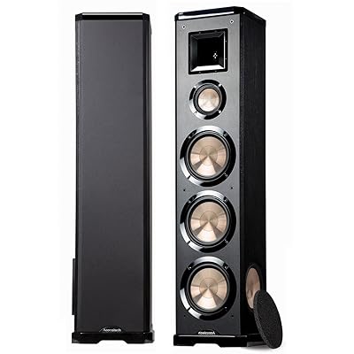 BIC America PL-980L 3-Way Floor Speakers - Left