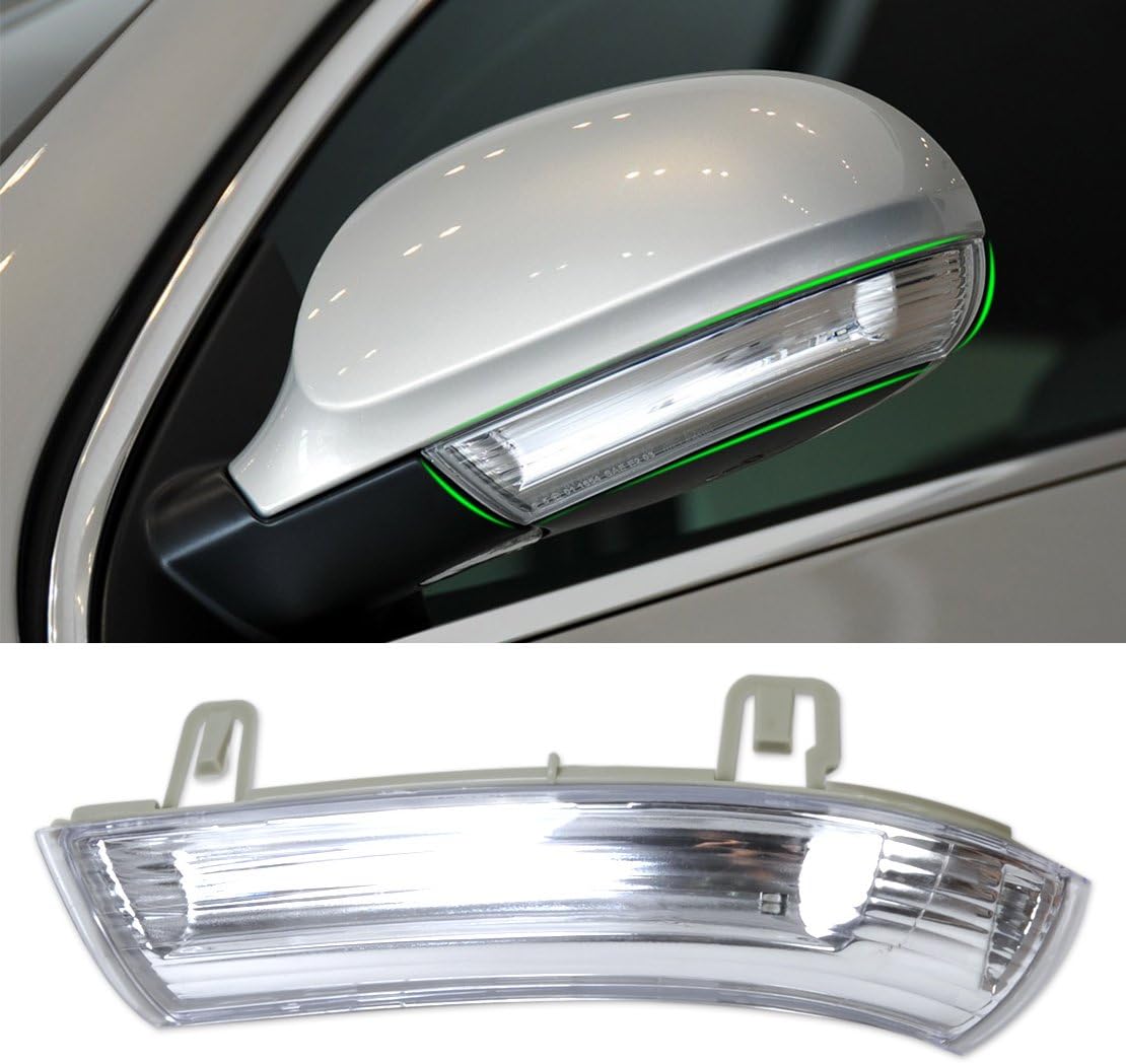 1K0 949 101 Left side & Right side mirror turn signal signal light 1K0949101 Replacement for 2003-2012 VW GOLF MK5 2002-2008 Skoda SUPERB 1K0949102 1K0 949 102