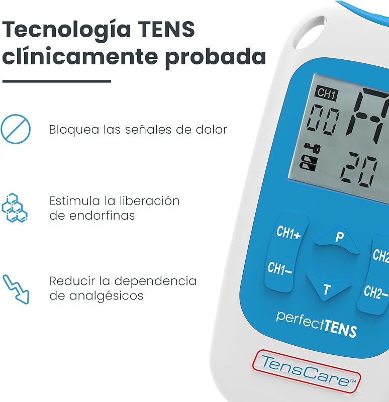 Perfect TENS + 16 Electrodos para Alivio del Dolor — foto 6 de 6