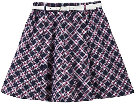 Amazon Co Jp Nissen ニッセン スカート ベルト付切替パンツインスカート 女の子 子供服 ジュニア服 ネイビー 150 キッズ 女の子 服 ファッション小物