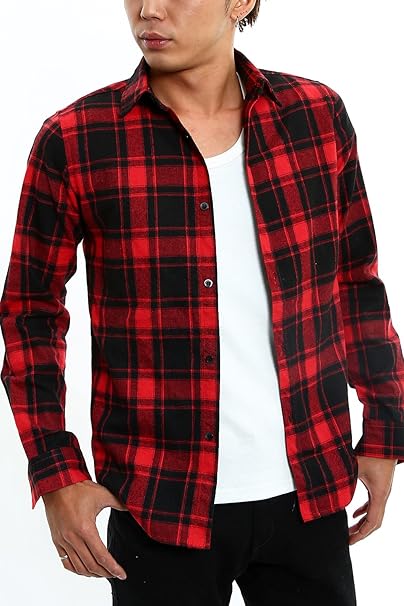 インプローブス Imp 長袖 チェックシャツ チェック シャツ ネルシャツ シャツ 通販 Amazon