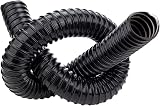 B2C Black Corrugated Flexible Pond Hose 20-50mm 5m Flexi Pipe view 2