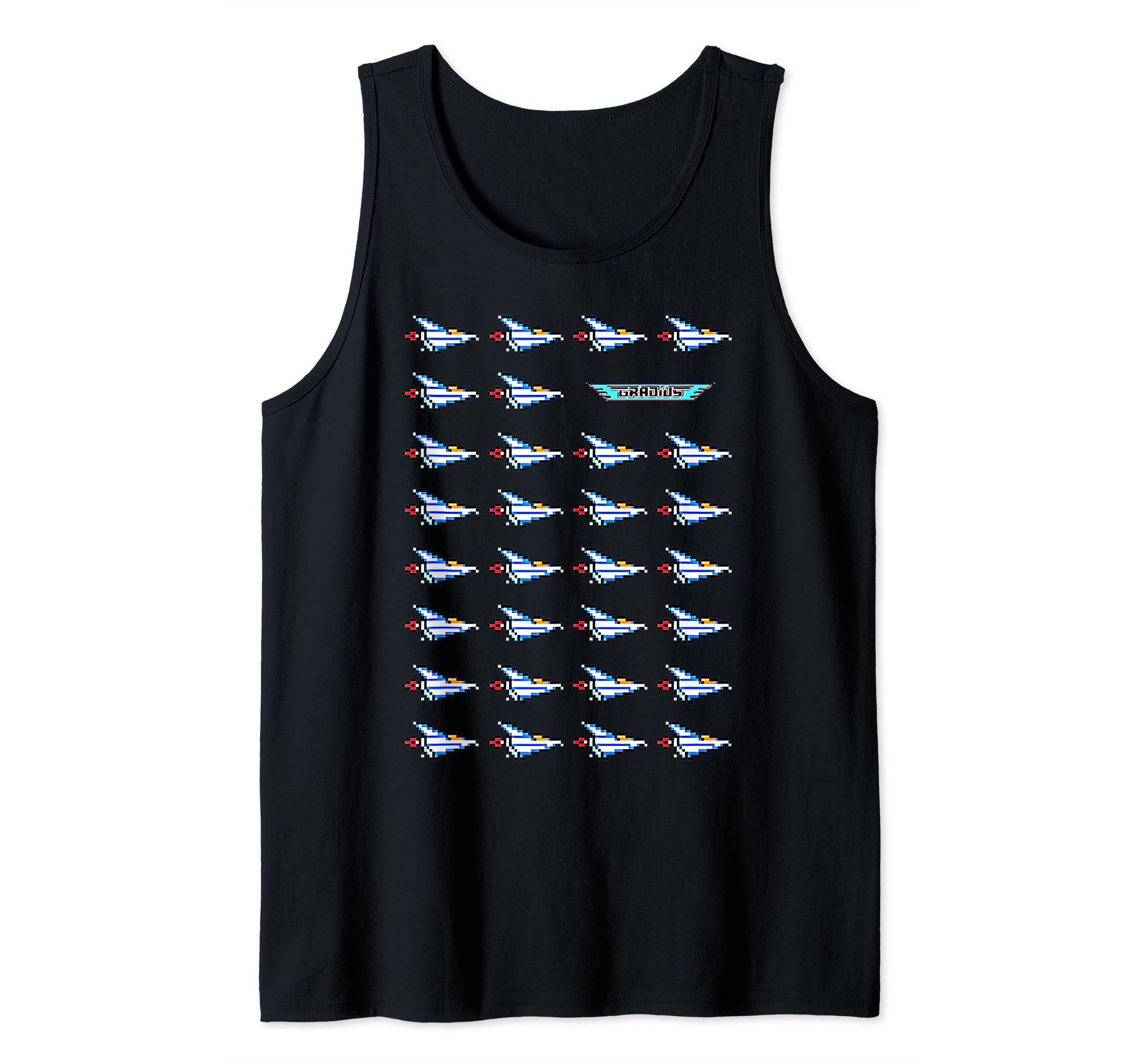 Gradius Repeat Vic Viper Pixel Retro Gamer