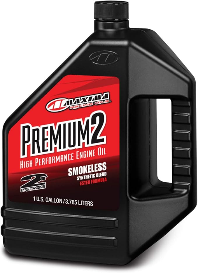 Maxima (219128) Premium 2 Smokeless 2Stroke Premix/Injector Oil 1