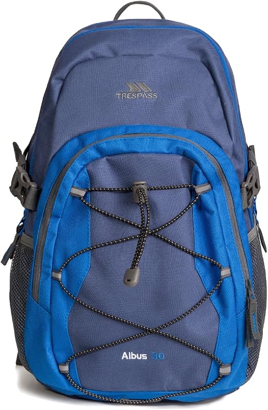 Albus Sac à Dos Mixte Adulte, Bleu, 30 l