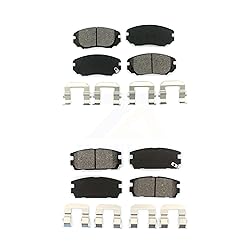 SIM Front Rear Semi-Metallic Brake Pads Kit