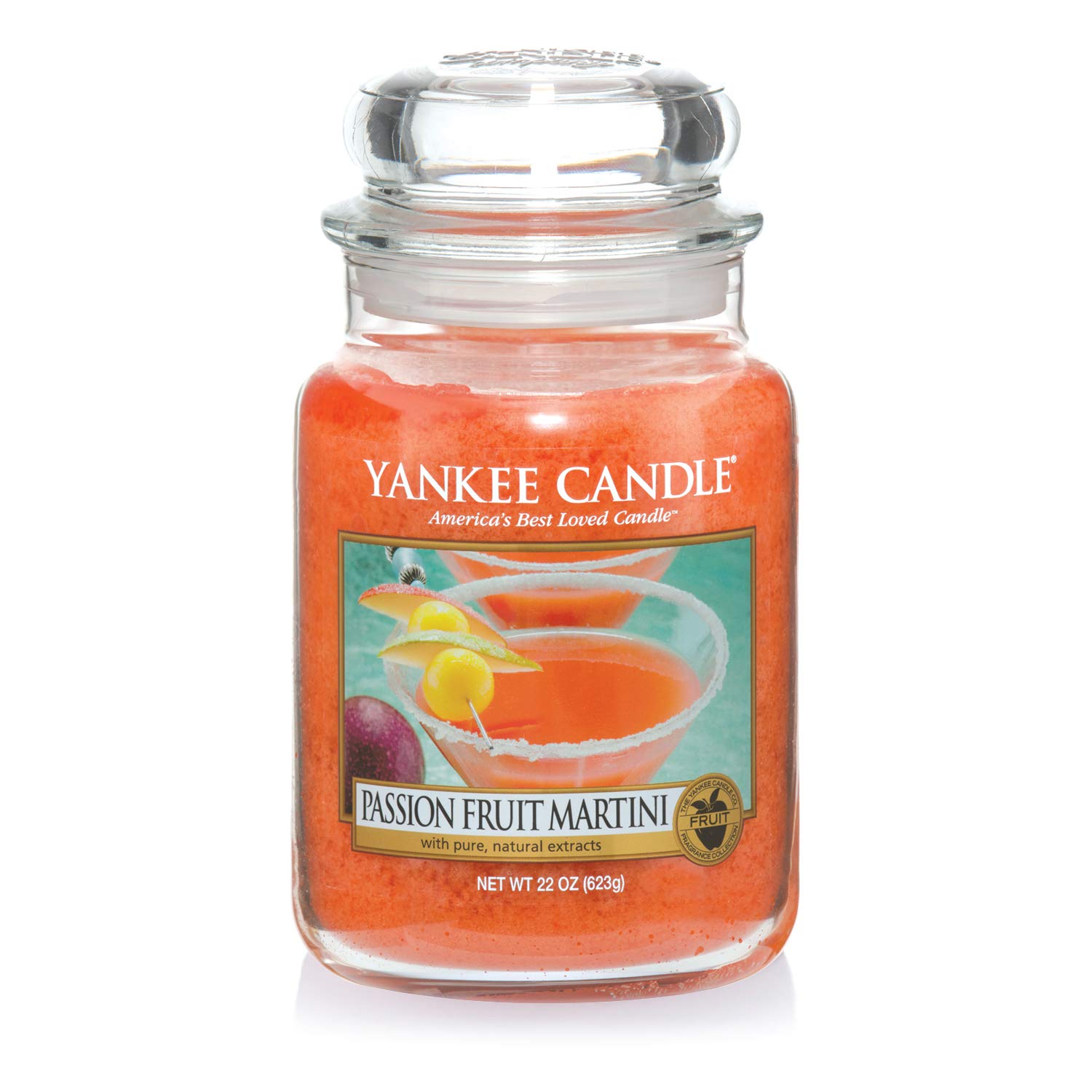 Yankee Candle Scented Candle - Passion Fruit Martini Large Jar Candle - Burn Time: Up to 150 Hours