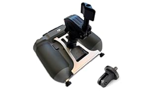 COLMOUNT Bicycle, Motorcycle Mount DJI RC 2 Controller (not RC or RC Pro) for Mini 4/5 Pro & Air 3/3S, Neo Incl 1/4-20 male to GoPro adapter & Handlebar Mount 360° Rotation 1/4-20 Ball w Locking Clamp-RC2PAK2A