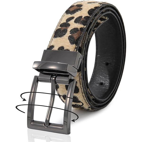 LumiSyne Studded Belt Women Men Black Leather Belt With Silver