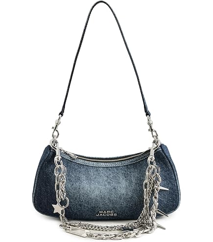 Marc Jacobs Women's The Denim Chain Snapshot Dark Wash Onesize