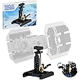 Display Stand for Lego TIE Bomber 75347 Building Kit, Adjustable Angle Multifunctional Bracket, Toy Playset for Kids Aged 6 Plus, Stand Only (84 Pieces)
