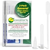 Osumex Heavy Metal Test General Kit for Humans 2 Pack - 8 Range Heavy Metal Urine Test Kits, Metal Testing Kit, Heavy Metal Testing Kit, Urine Metal Tester Heavy Metal Detection, Heavy Metals Test Kit