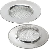 TRIXES Sink Strainer Hair Catcher 3in Stainless Steel Drain Filter view 4