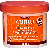 Cantu Shea Butter For Natural Hair Moisturizing Twist & Lock Gel,13 Ounce