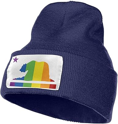 ski bear knit hat