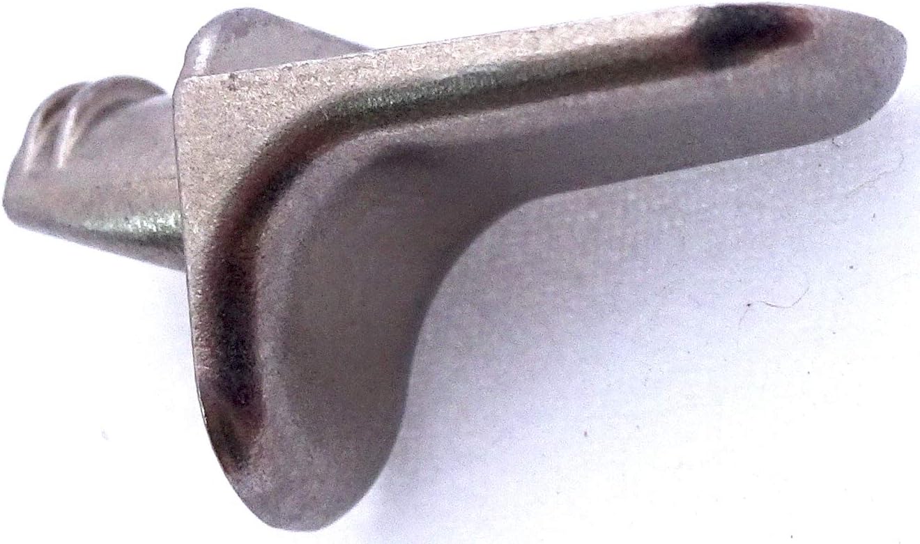 ecoMIM 5 mm Shelf Support Peg/Pin Bracket Stainless Steel 50 Pack - Image 4