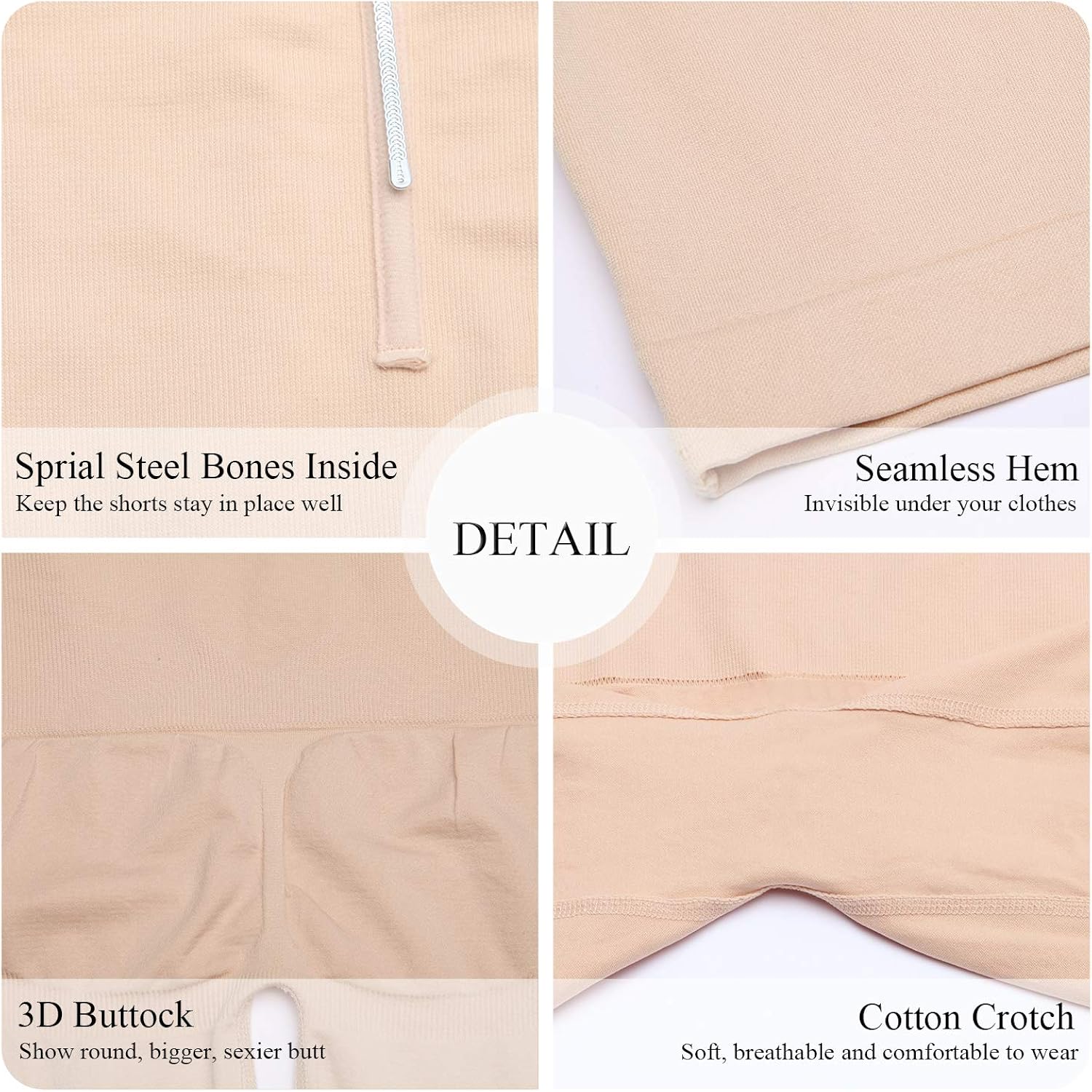 Joyshaper Womens Slip Short Panty High Waist Thigh Slimmer Shapewear Tummy Control Shorts for Underwear at  Women’s Clothing store