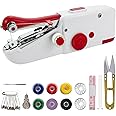Handheld Sewing Machine, Mini Sewing Machine for Quick Stitching, Electric Portable Sewing Machine for Beginners, Hand held S