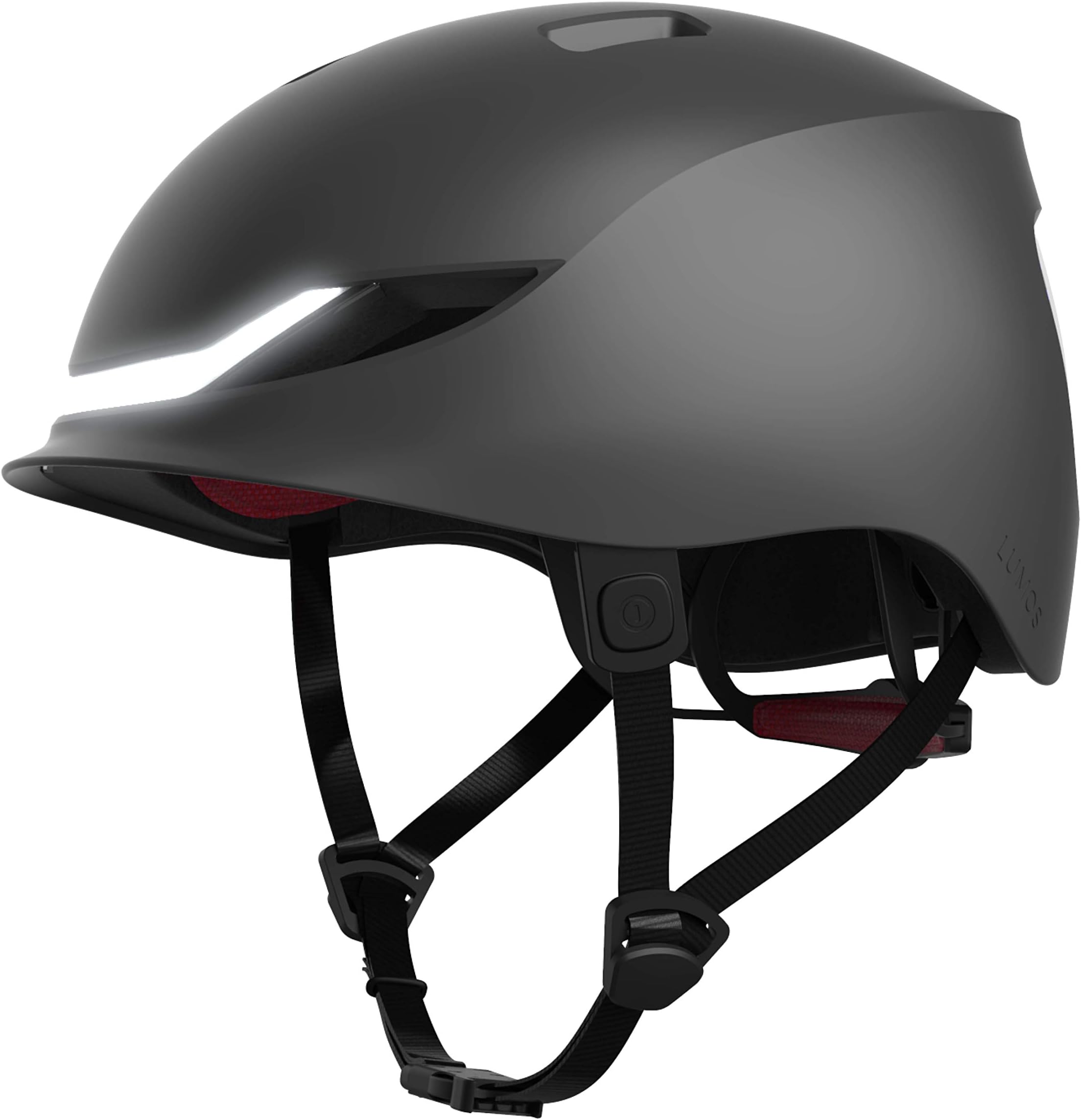 LUMOS Street Smart Helmet | Urban | Skateboard, Scooter, Bike Accessories | Adult: Men, Women | Front and Rear LED Lights | Turn Signals | Brake Lights | Bluetooth Connected