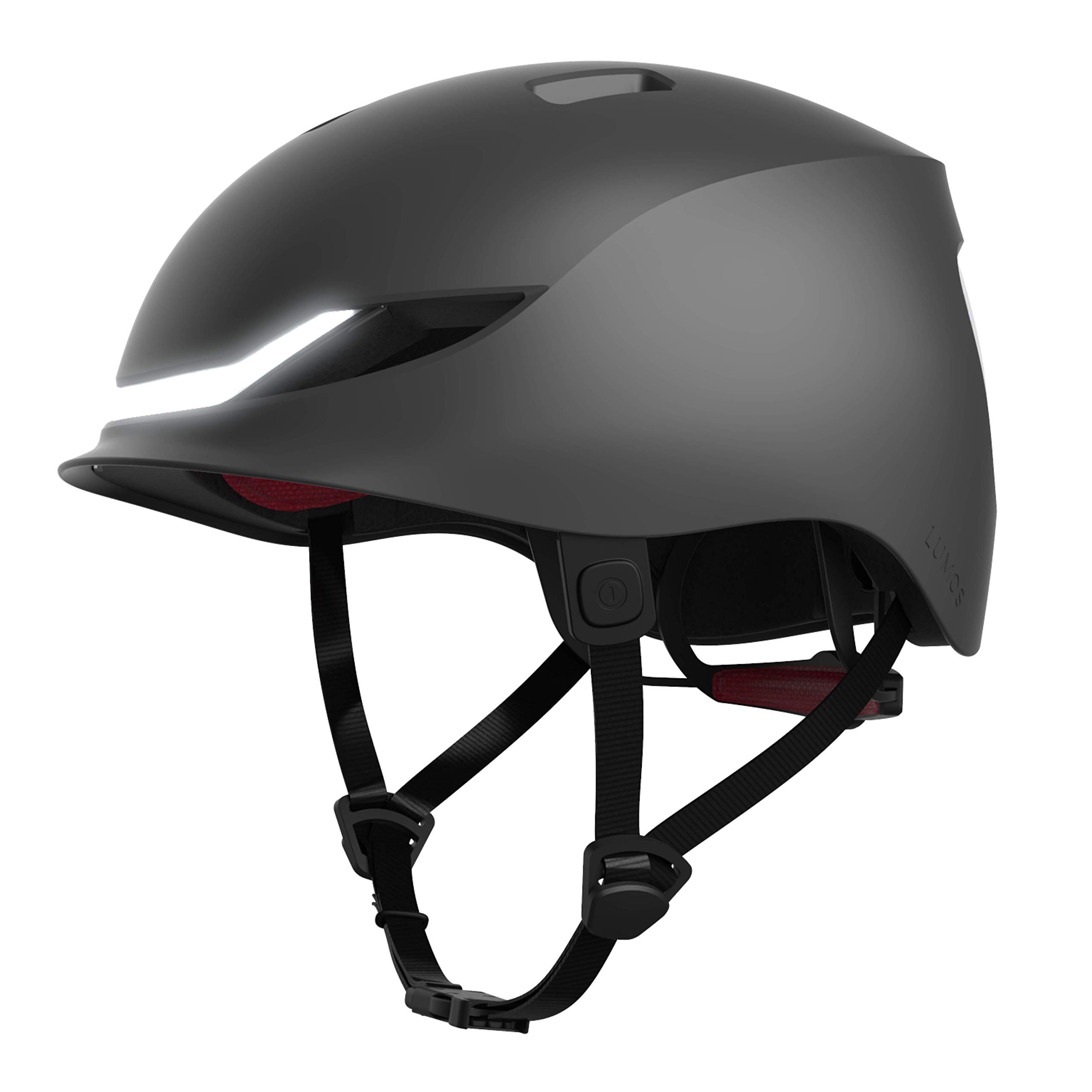 LUMOS Street Smart Helmet | Urban | Skateboard, Scooter, Bike Accessories | Adult: Men, Women | Front and Rear LED Lights | Turn Signals | Brake Lights | Bluetooth Connected