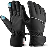 COFIT Winter Thermal Cycling Gloves for Men and Women, Waterproof Windproof Cold Weather Gloves, Touchscreen Ski Gloves for Skiing Cycling Running Exercise Driving