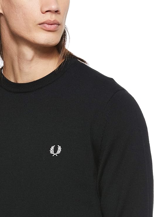 Fred Perry 弗莱德·派瑞 男式美利奴羊毛衫 XS码2.7折.23 海淘转运到手约¥412