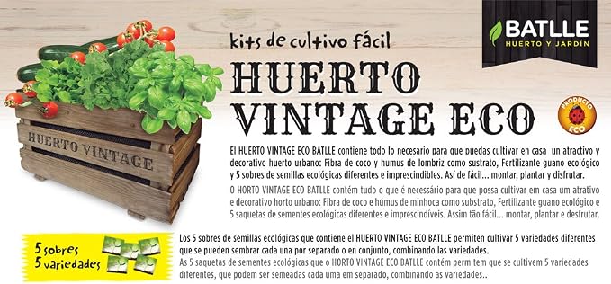 Huerto Urbano - Huerto vintage - Batlle: Amazon.es: Jardín