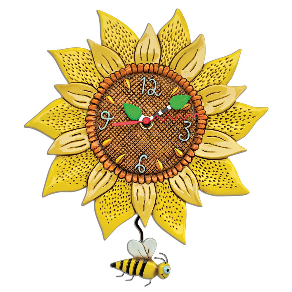 Best Sunflower Kitchen Clock