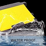 tonchean 2 Channel Rubber Cable Cover Protector Ramp 100x25cm Heavy Duty Floor view 8