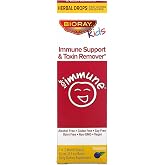 BIORAY Kids NDF Immune, Blueberry - 2 fl oz - Immune Support & Toxin Remover - Non-GMO, Vegan, Gluten Free - Approx. 30 Servi