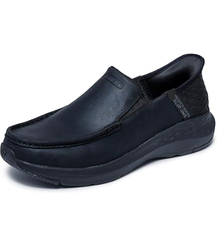 Amazon.com: Skechers Men's Work Nampa Broxtin Hands Free Slip-Ins