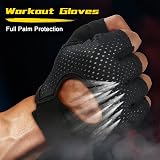 flintronic Gym Gloves Breathable Training Gloves with Microfiber Padded Palm view 6