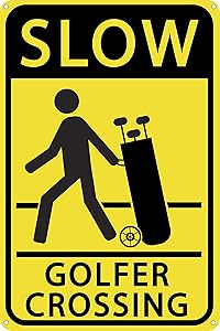 Toothsome Studios Slow Golfer Crossing 12