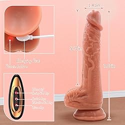 7.87 Inch Realistic Silicone Adult Toy for Women