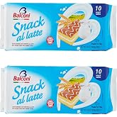 Balconi "Snack al Latte" Milk Sponge Cakes 280g / 9.9oz, pack of 2