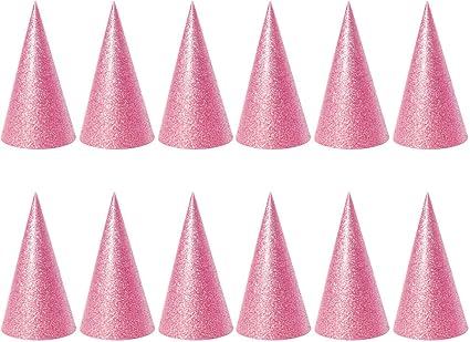 pink party hats