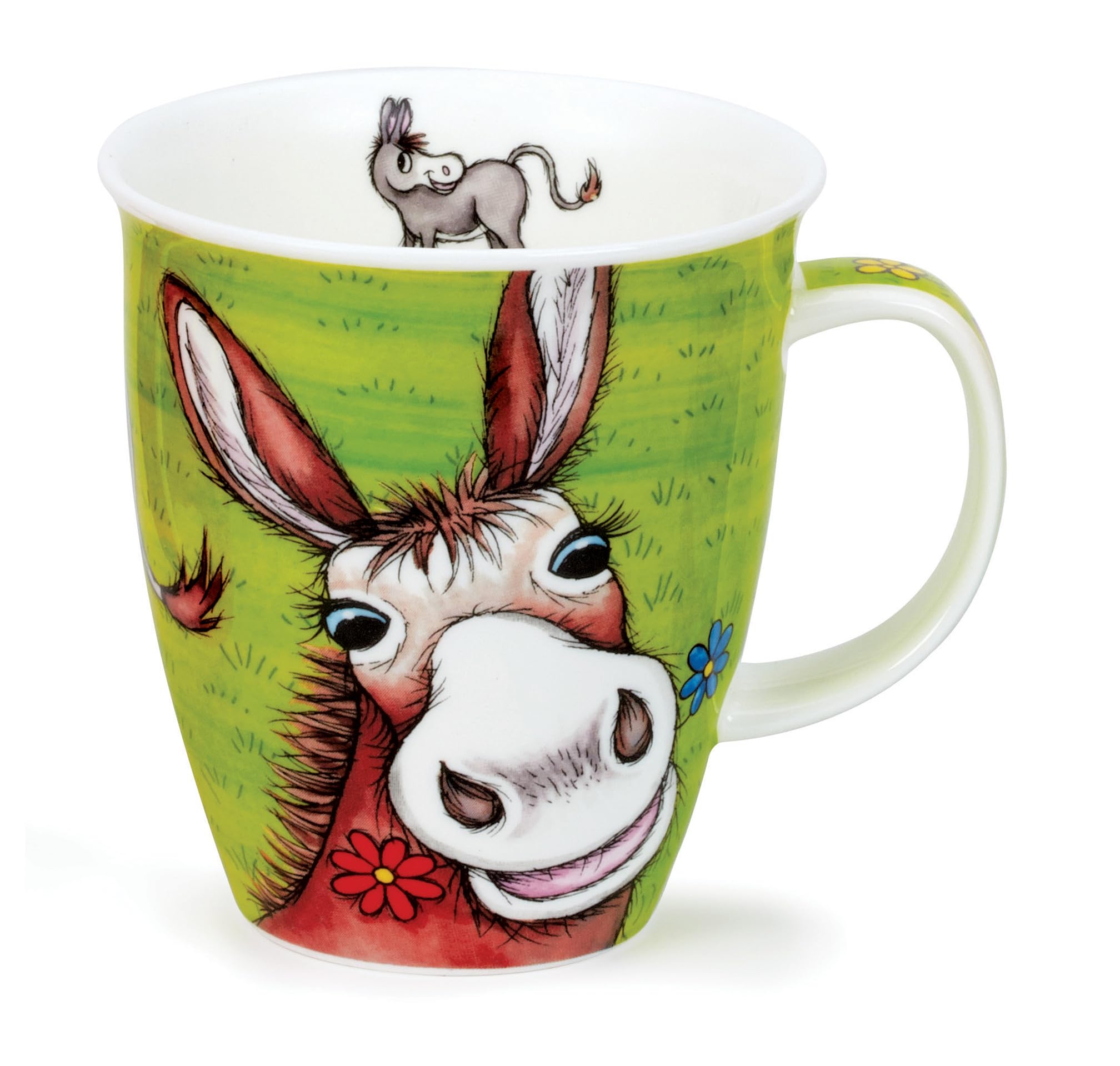 NE-Donk-XX Donkey Bone China Mug - Nevis Shape 0.48l
