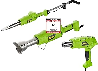 KINZO Premium 3in1 Unkrautbrenner | Abflammgerät | Grillzünder | Umweltfreundlich OHNE Gas | elektrisch betrieben | 2000W | Temperatur wahlweise 50°C oder 600°C